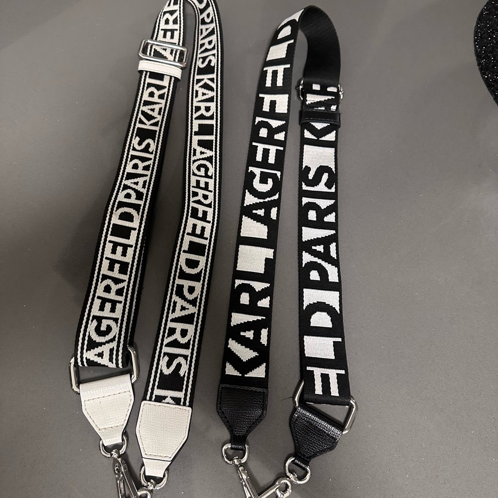 Karl Lagerfeld Monochrome Logo Straps